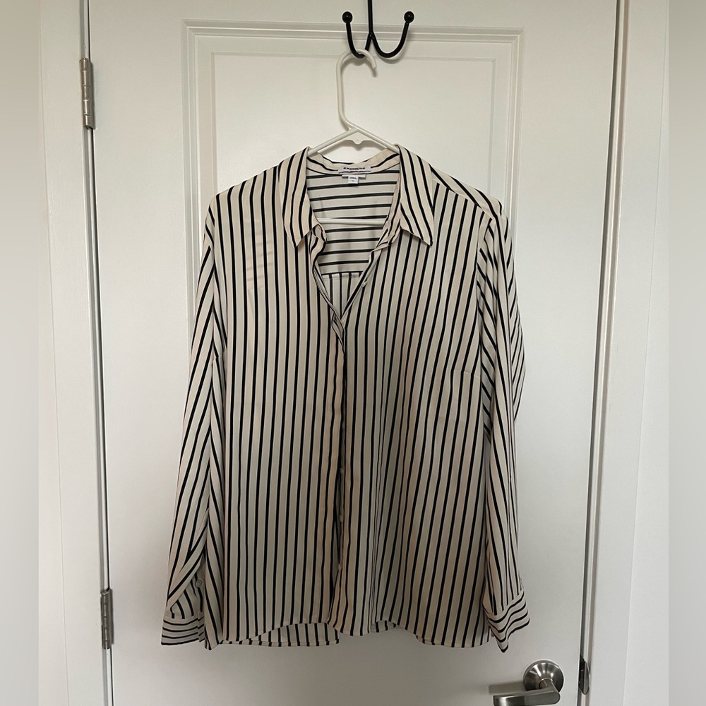 Express Striped Button-Down Shirt